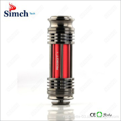 Best seller smoking vaporizer mod robot v ecig with coolest design